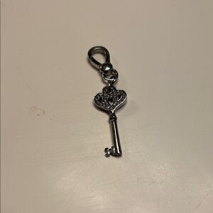 Juicy Couture Silver Key Charm